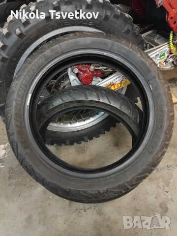120/70-14 Michelin, снимка 5 - Гуми и джанти - 54083506