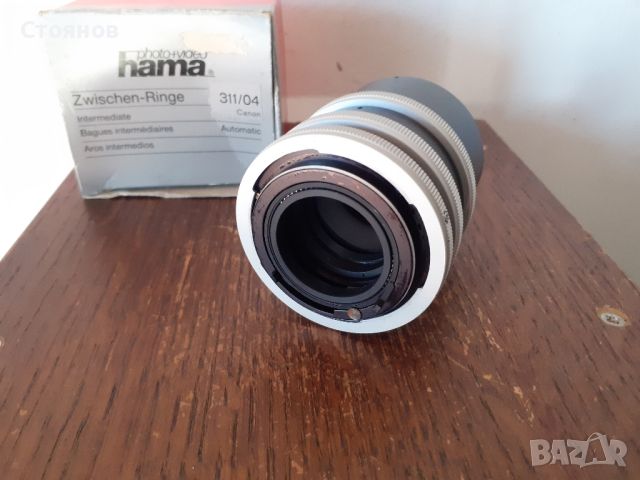 Макро пръстени за Canon FD , снимка 3 - Чанти, стативи, аксесоари - 45693563