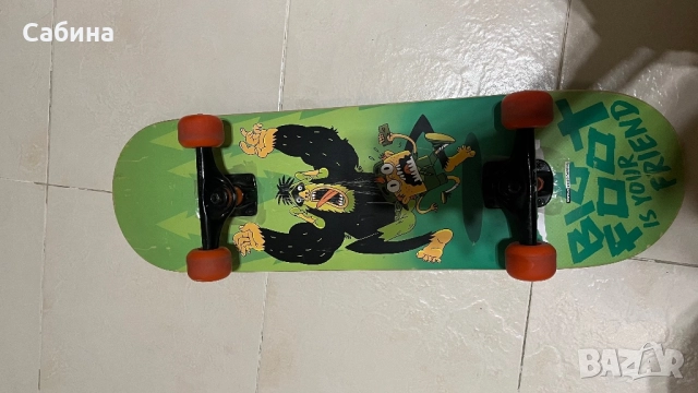 Скейтборд CP500 Mid, размер 7,5”, за деца, с принт, снимка 2 - Скейтборд, ховърборд, уейвборд - 52518361