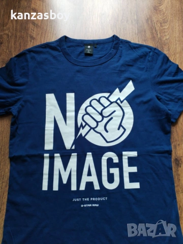 G-Star RAW - страхотна мъжка тениска КАТО НОВА M, снимка 4 - Тениски - 54208623