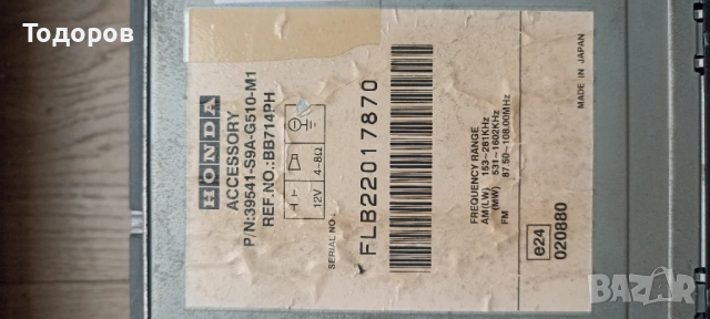 Радио Навигация Honda CRV, снимка 5 - Аксесоари и консумативи - 54267565