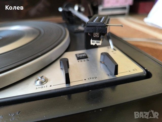 Грамофон Dual 1225, снимка 7 - Грамофони - 54009749