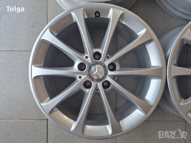 Алуминиеви джанти за Mercedes 17 5x112, снимка 2 - Гуми и джанти - 51583414