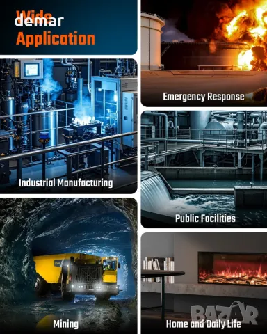 Guard-863Pro Многофункционален газдетектор за H₂S, CO, LEL и O₂, с цветен TFT екран, снимка 6 - Други стоки за дома - 50274668