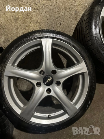 Оферта!18” Джанти Ronal за BMW 5x120 с гуми Maxxis – Отлично състояние, снимка 4 - Гуми и джанти - 53786855