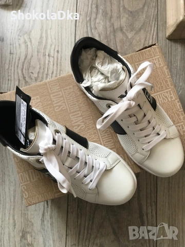 Сникърси естествена кожа Emporio Armani 37, снимка 7 - Кецове - 53860792