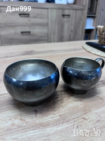 Винтидж компрлект за чай посребрен