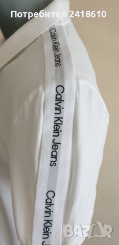 Calvin Klein Jeans Stretch Cotton Size M НОВО! ОРИГИНАЛ! Мъжка Тениска!, снимка 5 - Тениски - 46279451