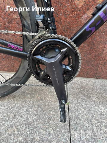 Карбонов велосипед S-WORKS ROUBAIX.ULTEGRA di2-12V,SAGAN EDITION., снимка 4 - Велосипеди - 50308222
