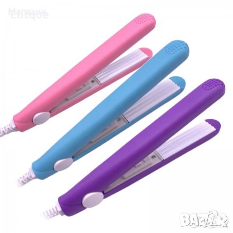 Мини преса за изправяне/накъдряне, снимка 3 - Преси за коса - 52744170