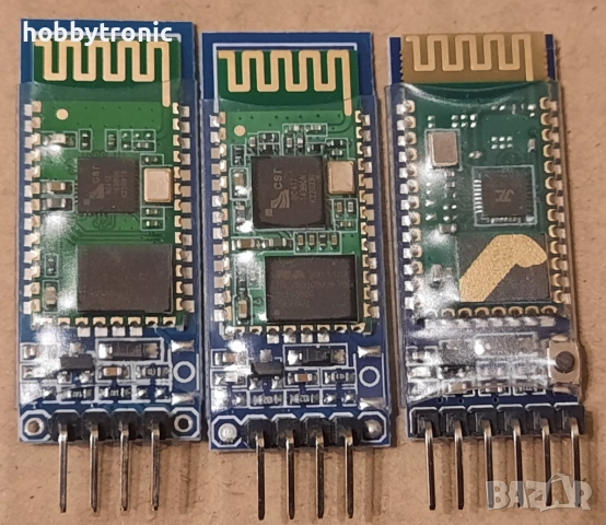 Bluetooth модули HC-05, HC-06, AT-09, DX-BT16 