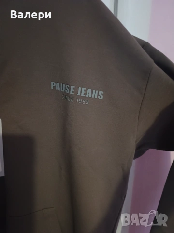 Суичър PAUSE "S" размер , снимка 6 - Суичъри - 54186142