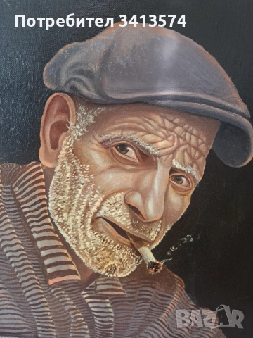 Стари картини : цветя масло,: труженик  масло,:мъжки портрет молив