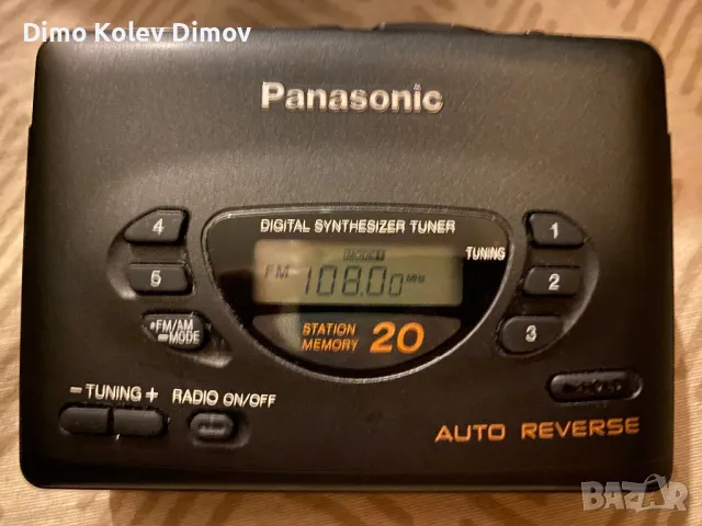 Panasonic RQ V186 RARE! Уокмен Панасоник с радио. Перфектен, снимка 6 - Аудиосистеми - 49508420