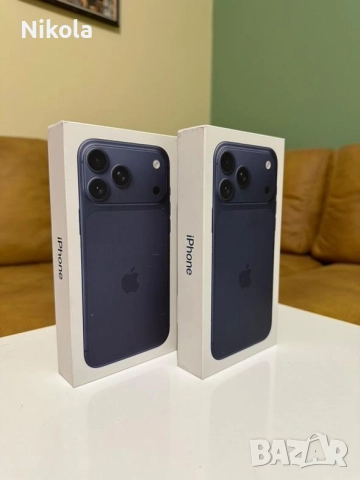 НОВ! iPhone 17 Pro Max 256GB Deep Blue