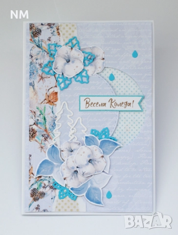 НАМАЛЕНИ ЦЕНИ коледни картички - ръчна изработка, снимка 5 - Други услуги - 47137204