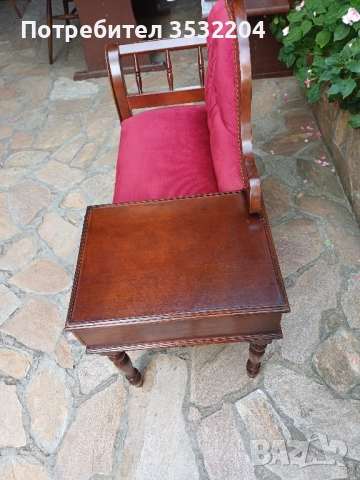 Красиво английско канапе., снимка 5 - Антикварни и старинни предмети - 51466576