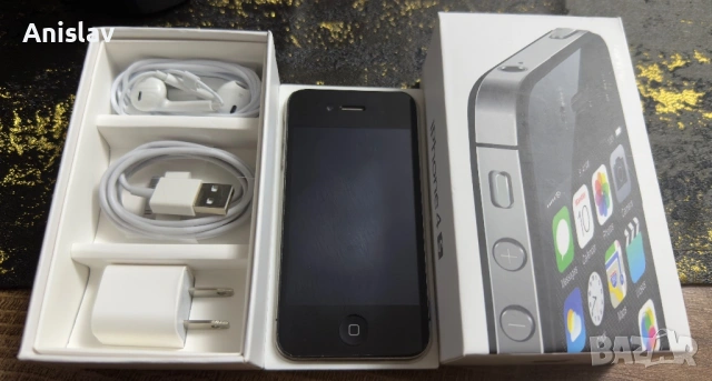 Apple iPhone 4S с кутия, 16GB, снимка 4 - Apple iPhone - 53274149