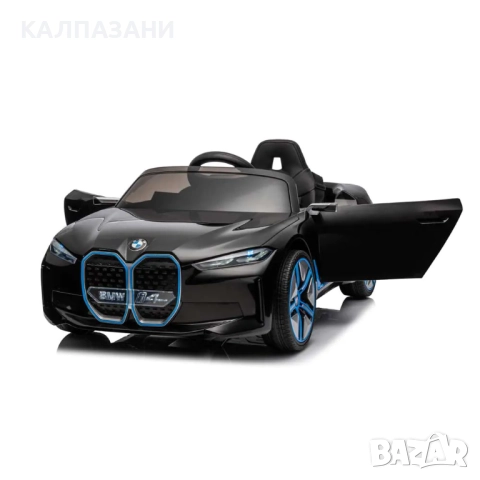 Кола Акумулаторна 12V BMW JE1009 с родителски контрол Черна, снимка 5 - Коли, камиони, мотори, писти - 51665310