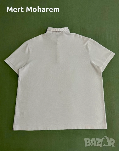 Тениска Lacoste Polo бяла, размер XXL, като ново, снимка 3 - Тениски - 52204735