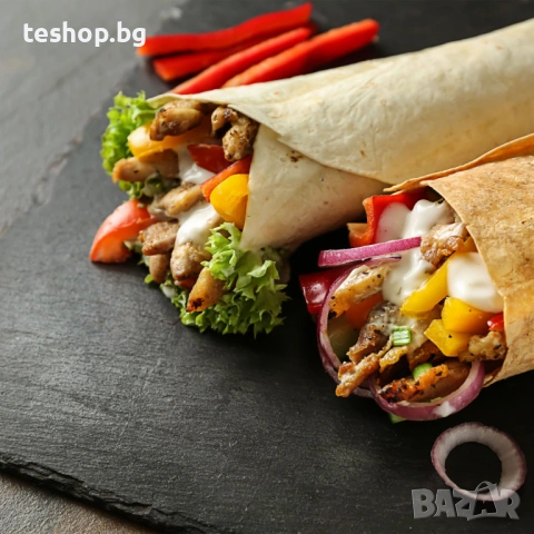 Комплект от 6 правоъгълни плочи от суши Relaxdays, снимка 5 - Прибори за хранене, готвене и сервиране - 53761157