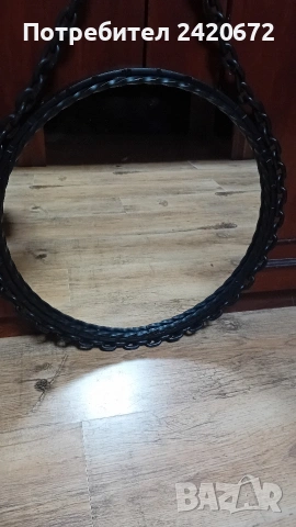 ретро кресла,ковано желязо -огледало, снимка 5 - Столове - 54199592