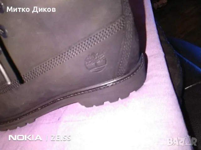 TIMBERLAND 6-инчови естествена кожа класически широки водоустойчиви боти нови №42 стелка 27см и №43 , снимка 3 - Мъжки боти - 49069191