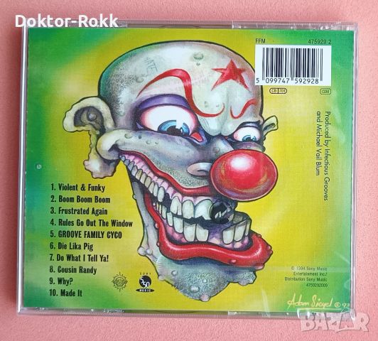 Infectious Grooves · Groove Family Cyco (CD) (1994), снимка 1 - CD дискове - 45425762