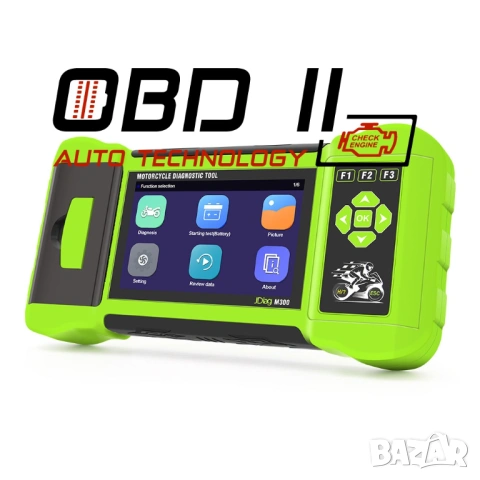 JDiag M300 Pro Професионална мотоциклетна диагностика ABS, ECU, Live Data, снимка 3 - Аксесоари и консумативи - 53197092