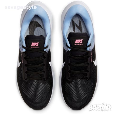 Мъжки маратонки Nike Air Zoom Structure 24 black/white-ashen slate-cobalt bliss, снимка 5 - Маратонки - 45615526