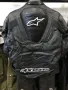 Кожен мото екип ALPINESTARS RC-1,2ч..,54-L,гърбица,протектори,слайдери, снимка 5