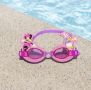 Детски силиконови очила за плуване розов дизайн Мини за 3+ години, снимка 7