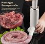 Ръчна машинка за пълнене на колбаси - перфектният инструмент за изработка на свежи и вкусни колбаси , снимка 1