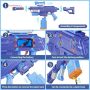 Нова Водна Пушка с 3 Режима и USB Зареждане - 10м Дистанция деца летни игри, снимка 5