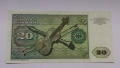 Банкнота от 20 марки 1980 година - Западна Германия, снимка 5