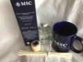 Луксозен ароматен дифузер / ароматизатор за стая MED MSC Essence of Voyage 100 ml + подарък чаша MSC, снимка 7