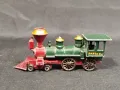 СТАРА РЕТРО МЕТАЛНА КОЛИЧКА MATCHBOX ENGLAND AMERICAN LOCO 4-4-0, снимка 1