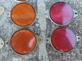 Светлоотразители светлоотразител винтич ретро мотор мотоциклет кола камион стоп, снимка 3
