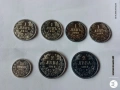 продавам 7бр монети сребро 1910.1912.1913г, снимка 2