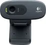 Уеб камера Logitech C270 HD - черна, снимка 3