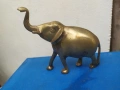 Винтидж бронзова статуетка слон, снимка 1
