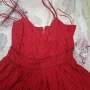 рокля къса червена, снимка 2