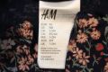 Комплект от 2 броя пижами H&M - флорална щампа/разм. 56 (1-2м), снимка 14