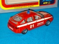 Руски метален модел на кола Лада ВАЗ 2112 Пожарна Охрана в мащаб 1:43 Made in Russia, снимка 3