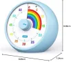 Нов Детски визуален таймер 60 минути, идеален за класна стая и кухня, снимка 2