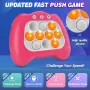 SIENBOR Quick Push игрова конзола, 4 режима на игри, 120 нива, снимка 2