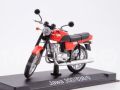 Jawa 350 typ 638-00 мотор 1986 - мащаб 1:24 на Наши мотоцикли моделът е нов в блистер, снимка 1