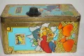 Vintage Стара Метална Кутия За Бонбони Nestle Disney Uncle Scrooge 1990г, снимка 9