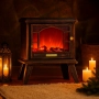 Ретро камина с ефект на пламък – уют и атмосфера навсякъде, снимка 3