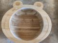 Бамбукова купа и чиния  мишле за хранене за бебе , снимка 3